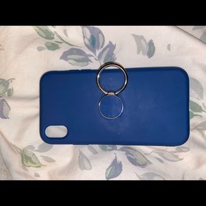 Blue IPhone XR case